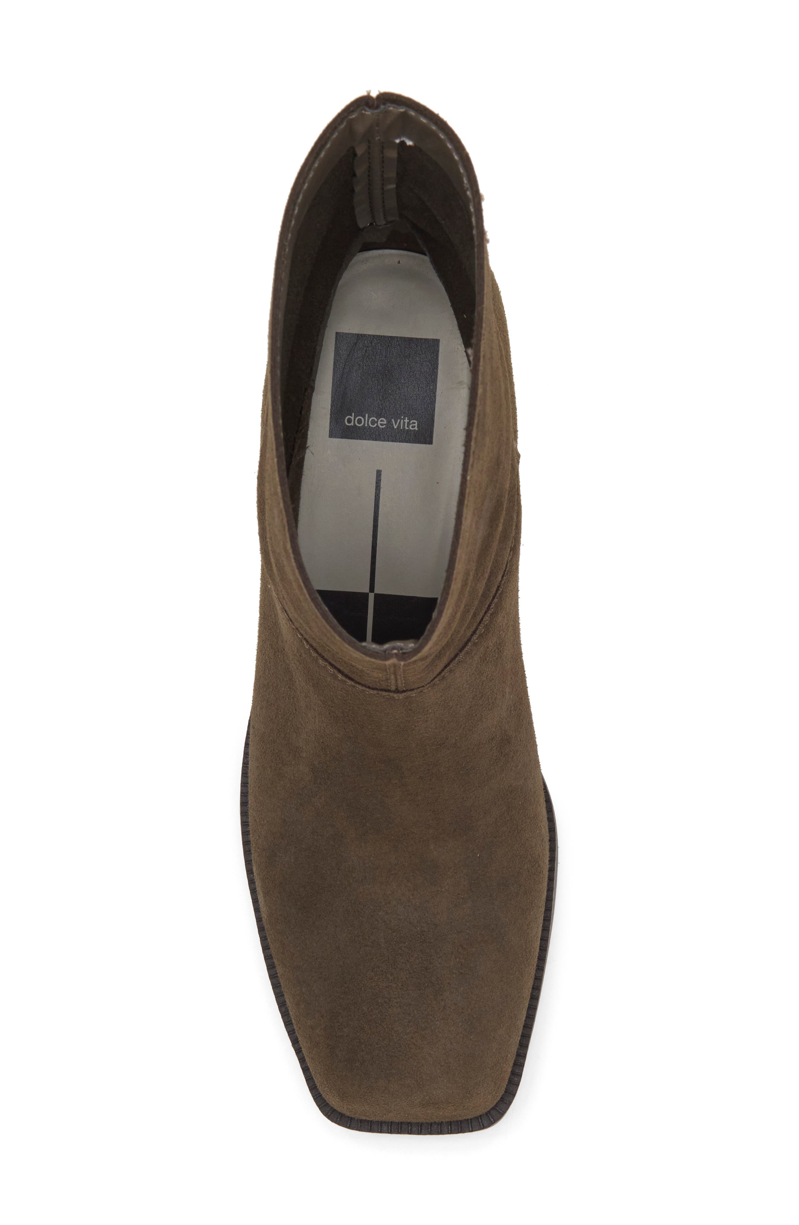 Ranaya Leather Boot, Alternate, color, CHOCOLATE SUEDE