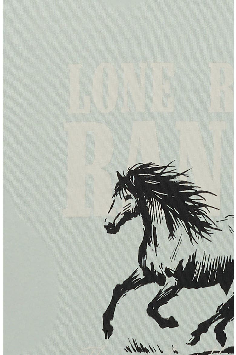 Kids' Lone Rider Graphic Cotton Muscle T-Shirt, Alternate, color, GRAY