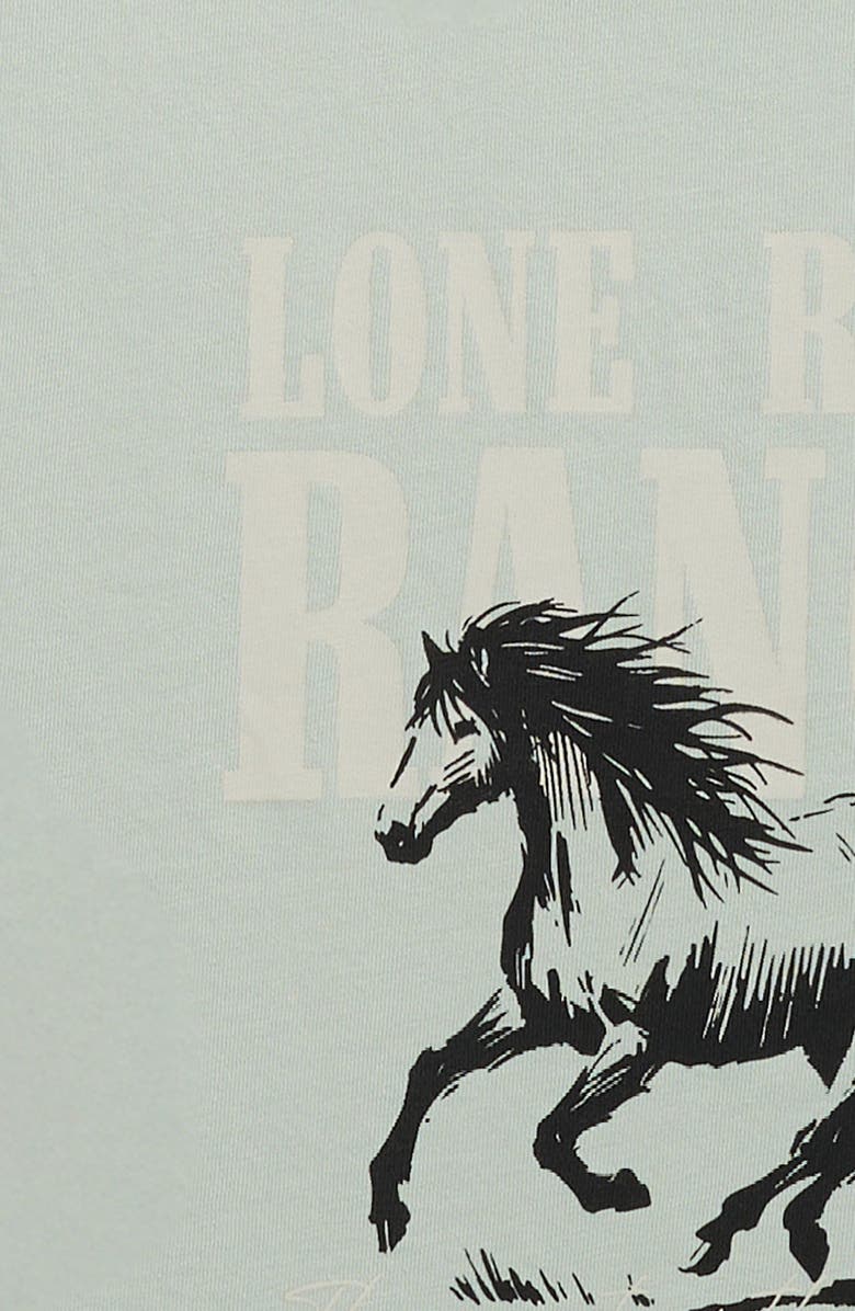 PacSun Kids' Lone Rider Graphic Cotton Muscle T-Shirt, Alternate, color, Gray
