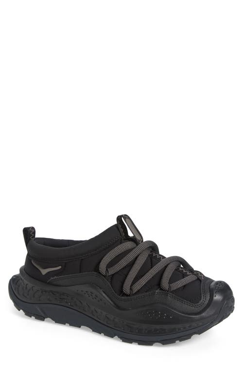 Hoka Gender Inclusive Ora Recovery Slip-on Sneaker In Black