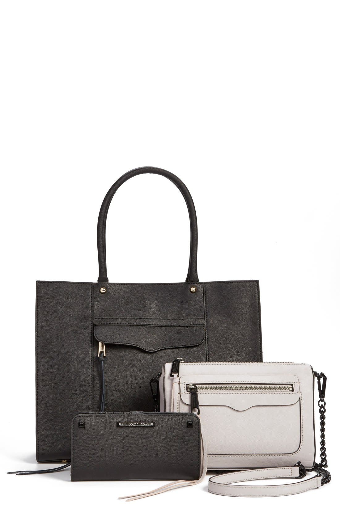 Rebecca Minkoff 'Medium MAB' Saffiano Leather Tote, Alternate, color, 