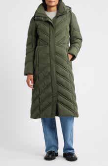 Bernardo Longline Hooded Puffer Jacket