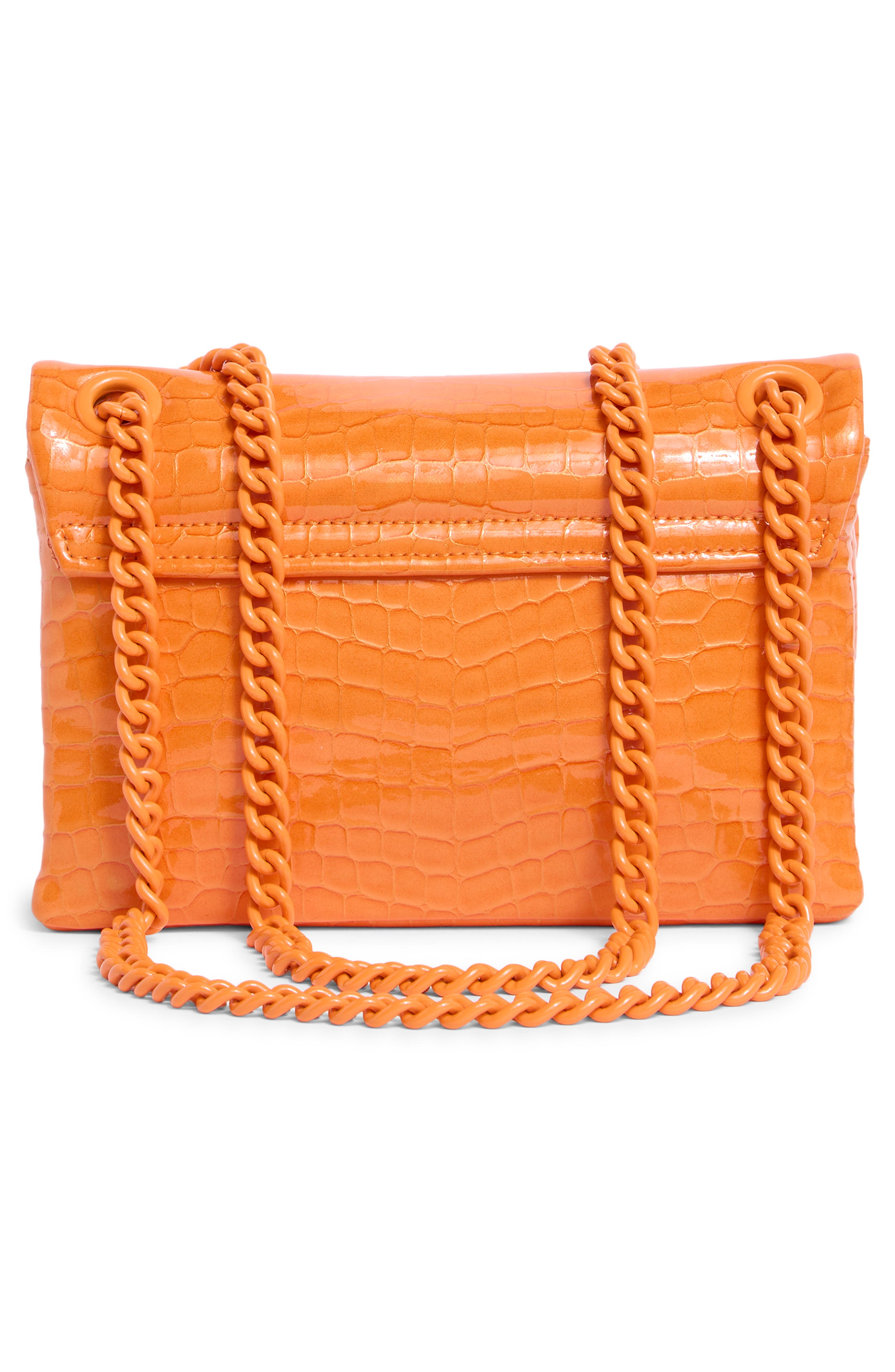 Kurt Geiger London Mini Brixton Croc Embossed Crossbody Bag, Alternate, color, 