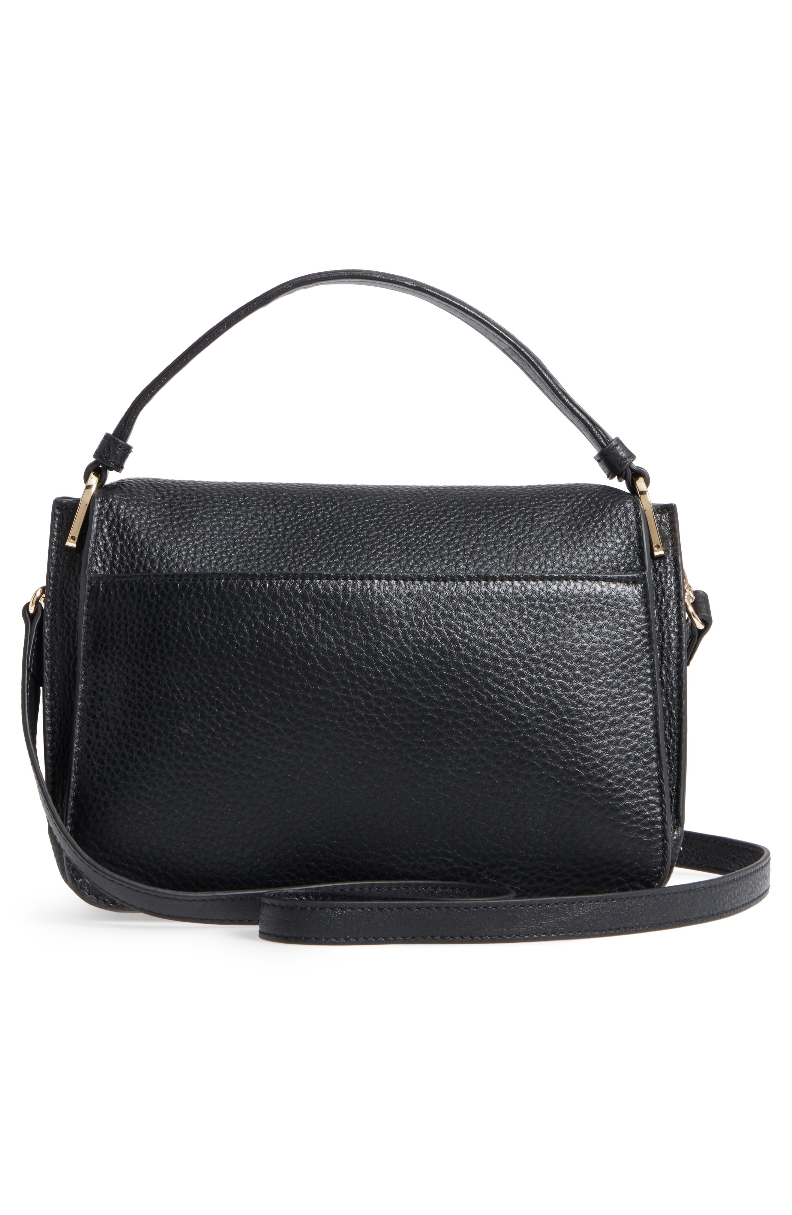 CELINE DION Adagio Leather Satchel, Alternate, color, 