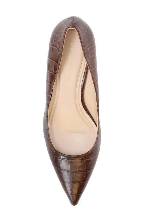 Pelle Moda Lailoni Pointed Toe Pump In Brown