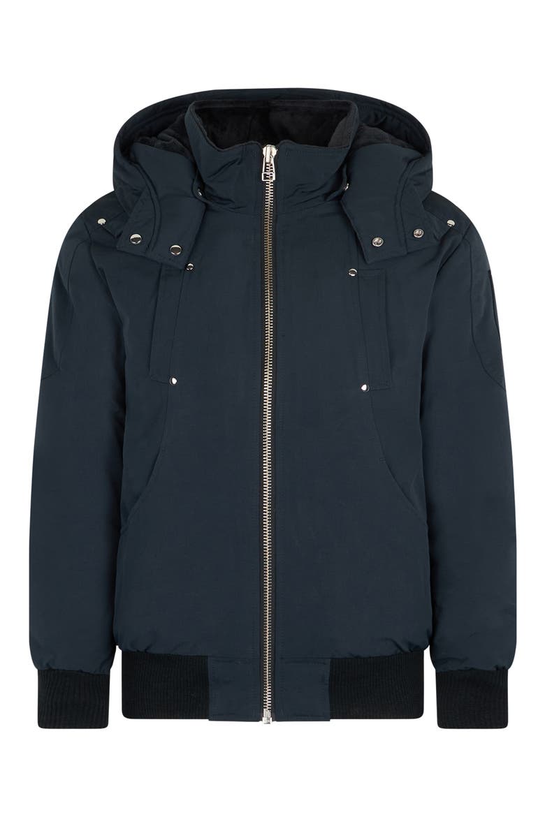 Kids' 600 Fill Power Down Bomber Jacket, Main, color, NAVY - 833