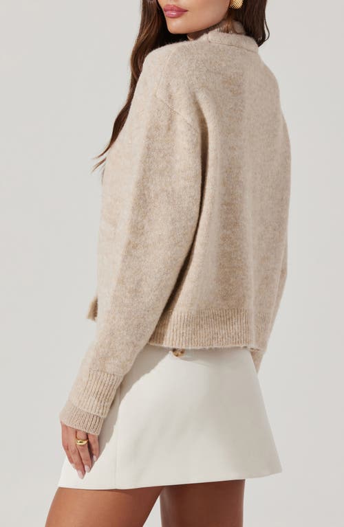 ASTR ASTR THE LABEL LAYERED TURTLENECK SWEATER