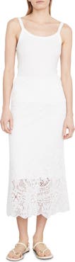 Vince Floral Lace Maxi Skirt
