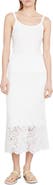 Vince Floral Lace Maxi Skirt