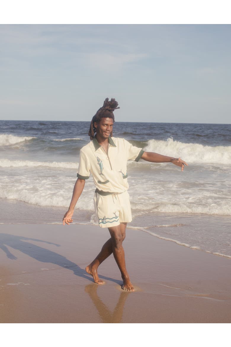 'The Angler' Cabana, Alternate, color, Ivory