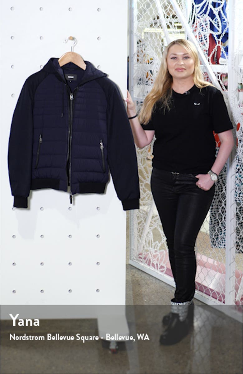 Eryk Down Jacket with Removable Hooded Bib, sales video thumbnail