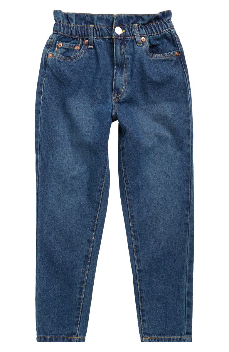 Levi's<sup>®</sup> Kids' Paperbag Tapered Jeans, Main, color,