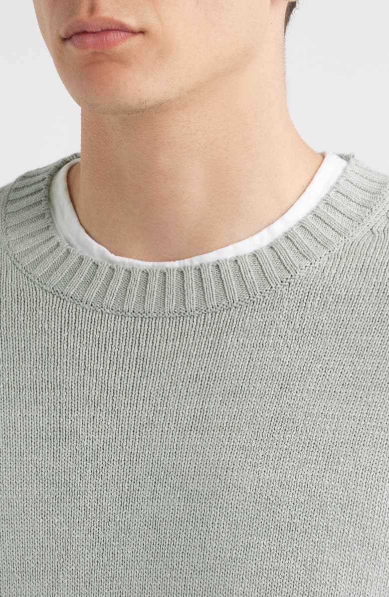 FRAME Cotton & Silk Sweater, Alternate, color, 