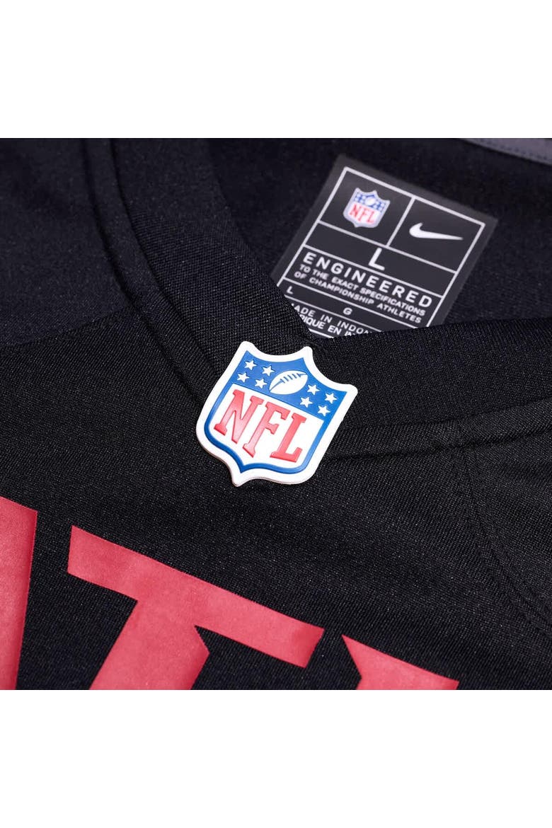 Men's Nike Jalon Walker Black Atlanta Falcons 2025 NFL Draft First Round Pick  Game Jersey, Alternate, color, Black