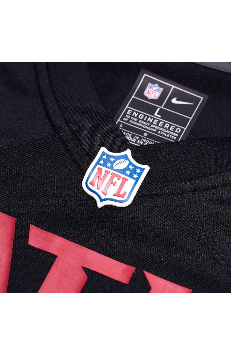 Nike Men's Nike Jalon Walker Black Atlanta Falcons 2025 NFL Draft First Round Pick Game Jersey, Alternate, color, Black