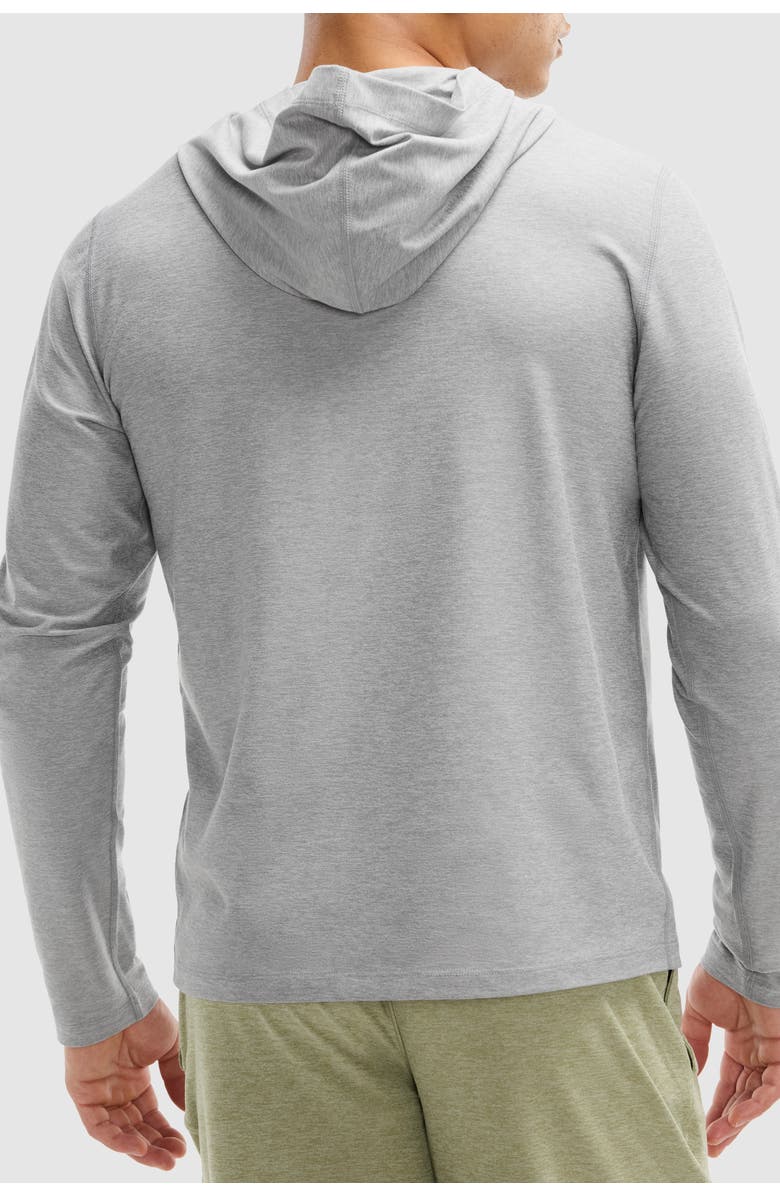 Peloton Dreamblend Hoodie, Alternate, color, Light Heather Grey