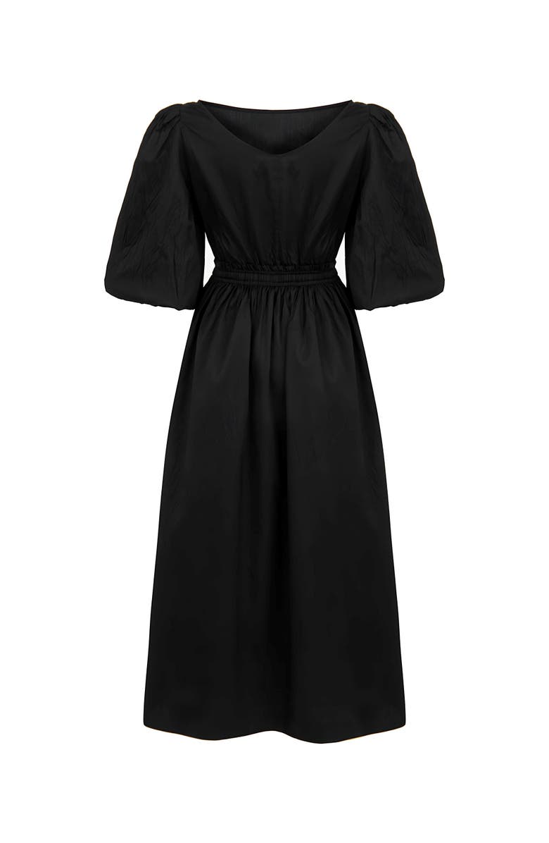 Nocturne Balloon Sleeve Maxi Dress, Alternate, color, 