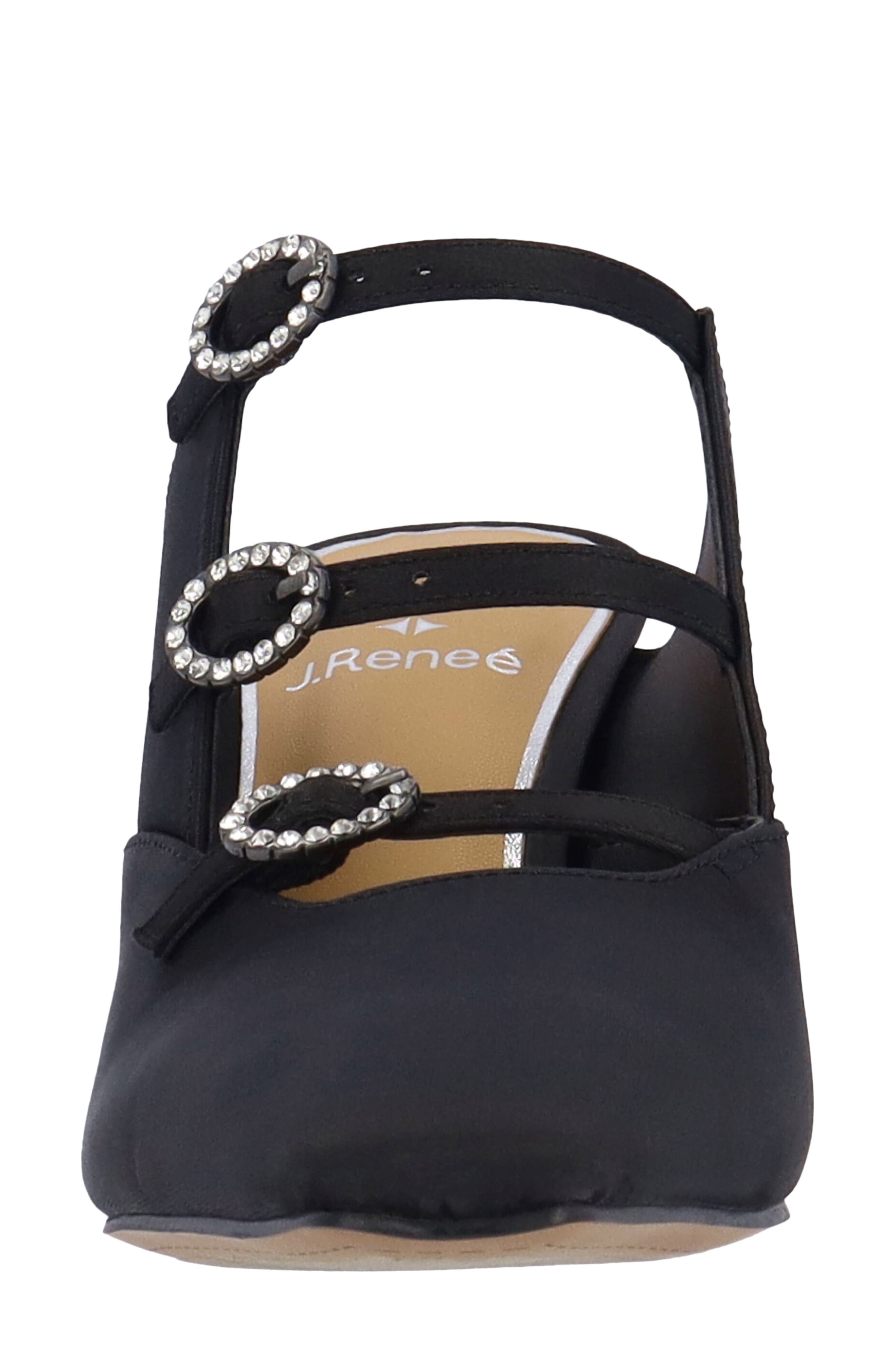 J. Reneé Soyer Mule, Alternate, color, Black