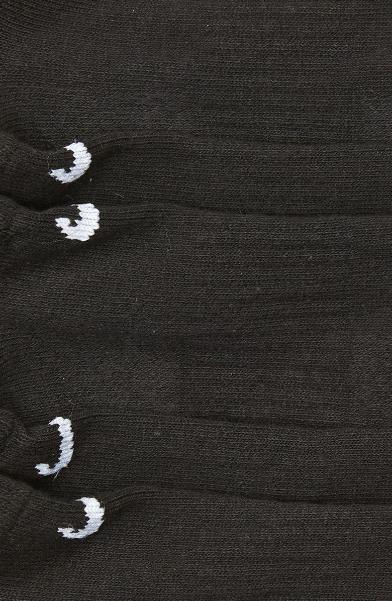 Nike Everyday Cushion Training No-Show Socks - Pack of 3, Alternate, color, 010 Black/White