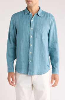 Tommy Bahama Sea Glass Breezer Original Fit Linen Shirt