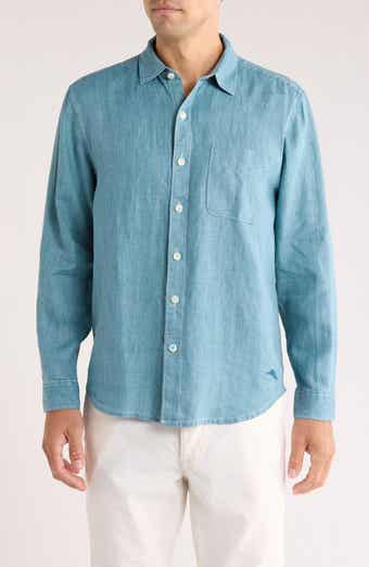 Tommy Bahama Sea Glass Breezer Original Fit Linen Shirt
