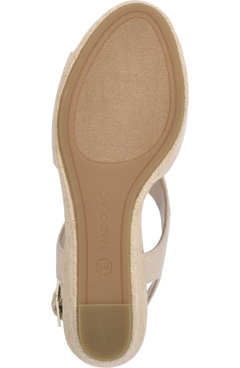 Bandolino Natasha 7 Cutout Wedge Sandal, Alternate, color,