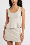 Open Edit The Icon Peplum Top