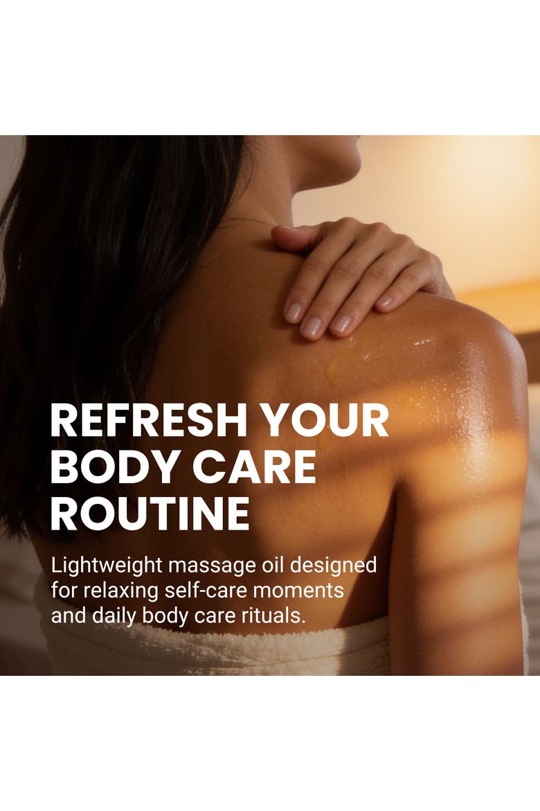 Lymphatic Massage Oil, Ylang Ylang & Ginger, 8oz, Alternate, color, None