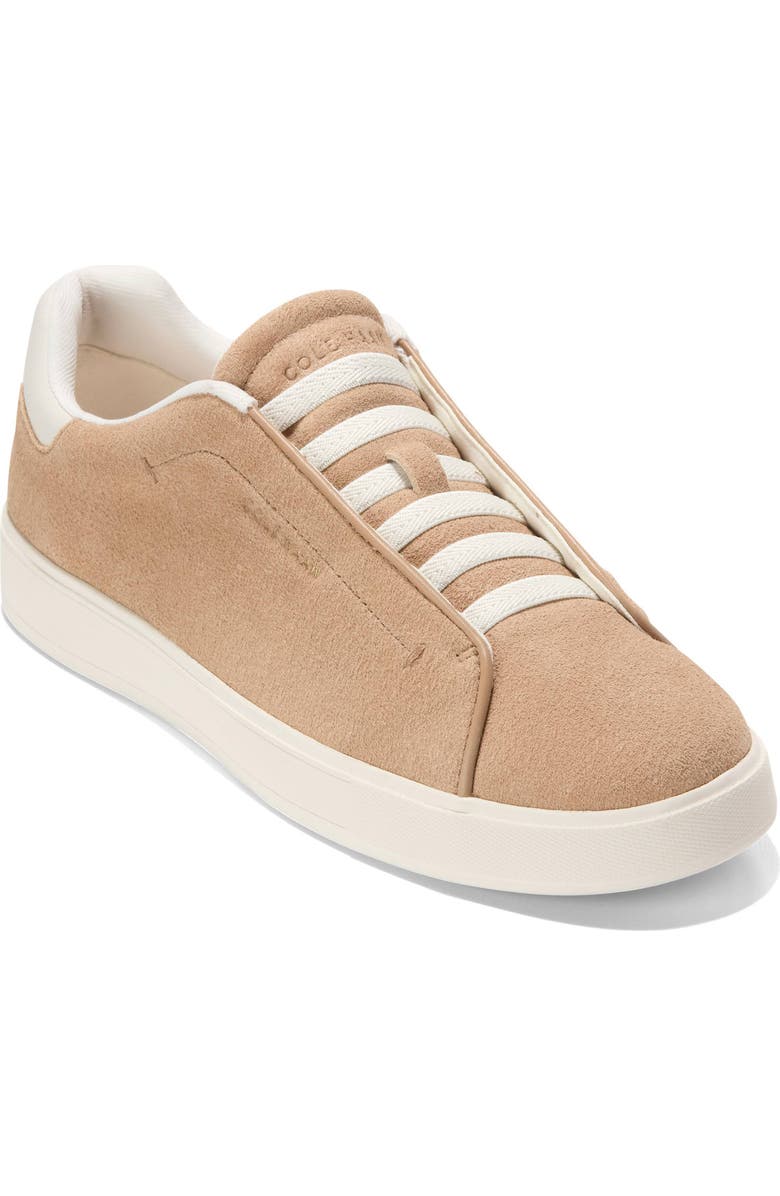 Cole Haan GrandPrø Luxe Slip-On Sneaker, Main, color, Ch Tuscan Sand Suede