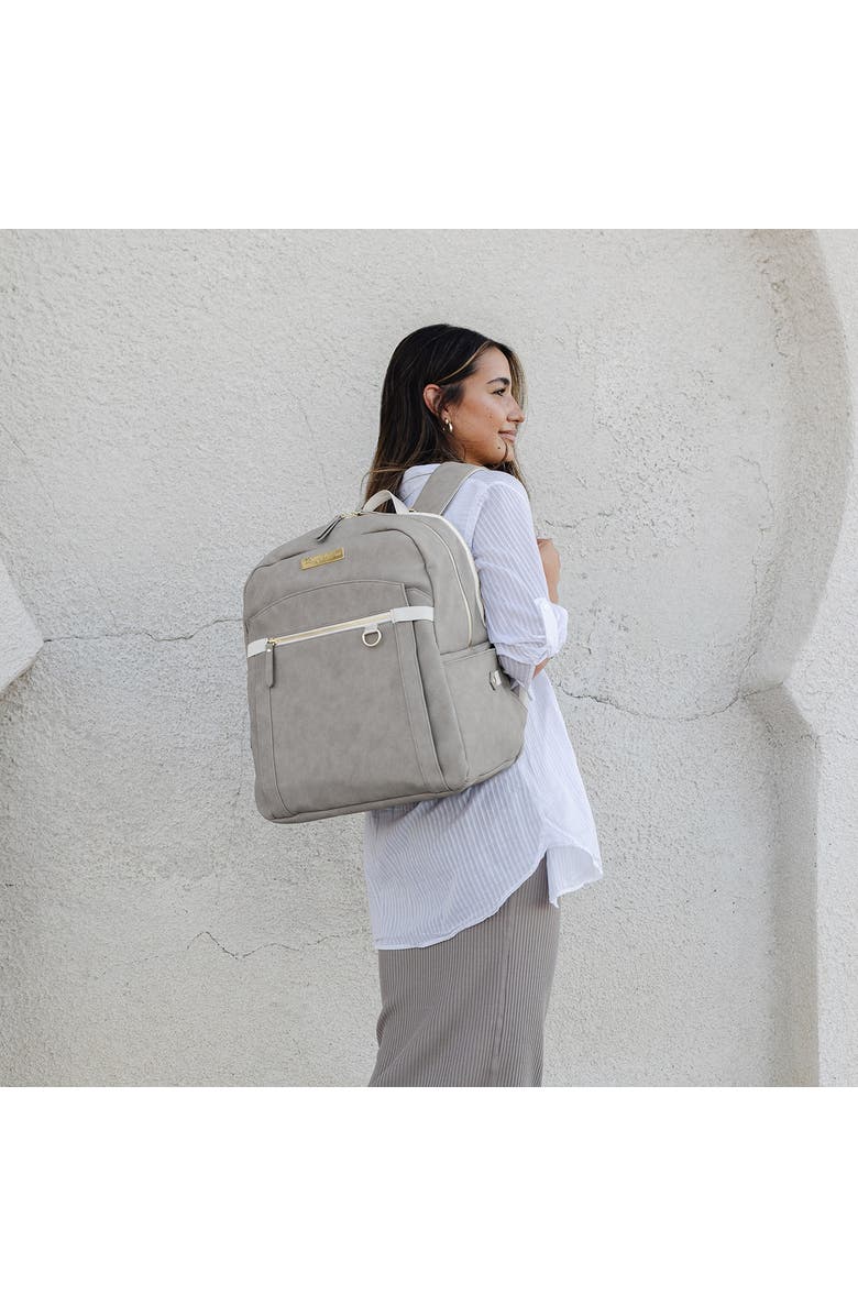 Petunia Pickle Bottom Provisions Breast Pump Backpack, Alternate, color, Grey