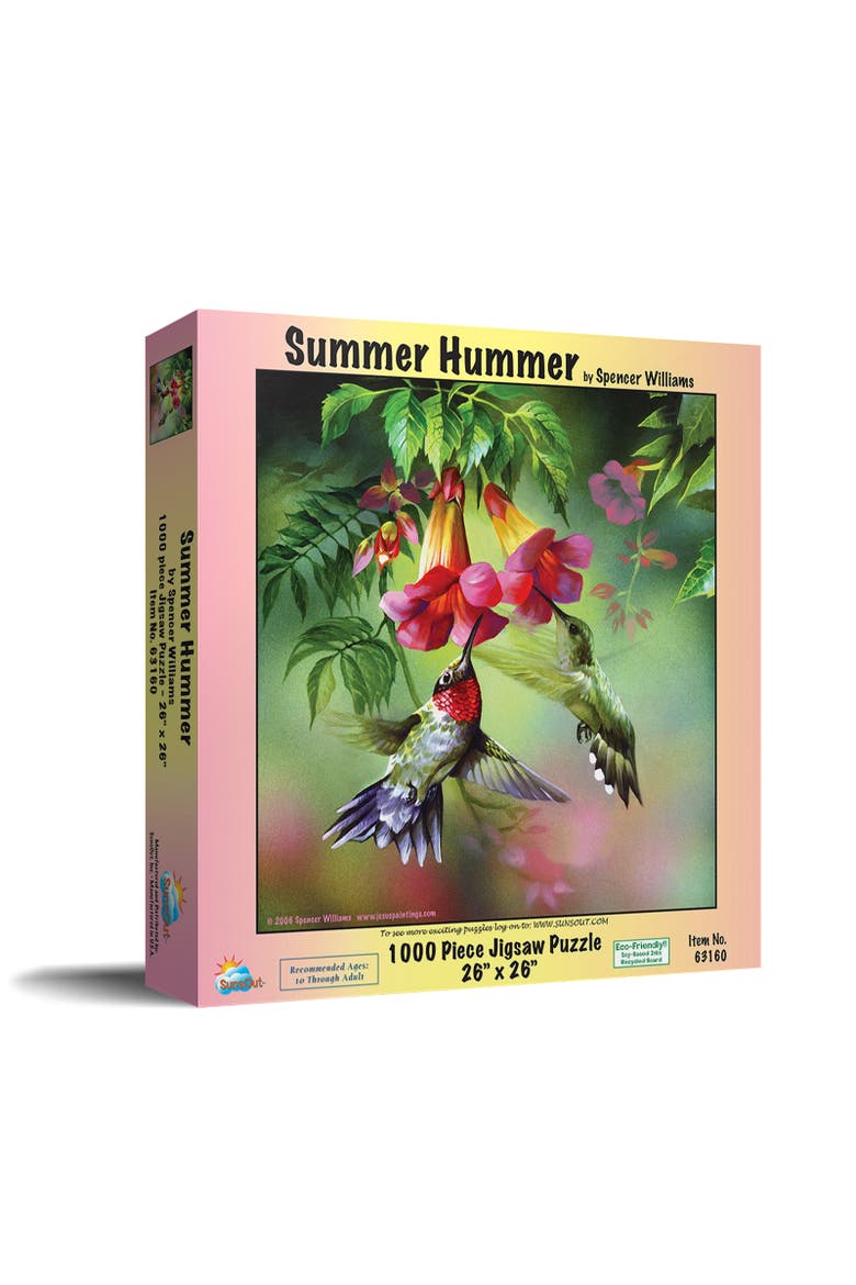 Summer Hummer 1000 piece Jigsaw Puzzle for Adults, Main, color, Multicolor