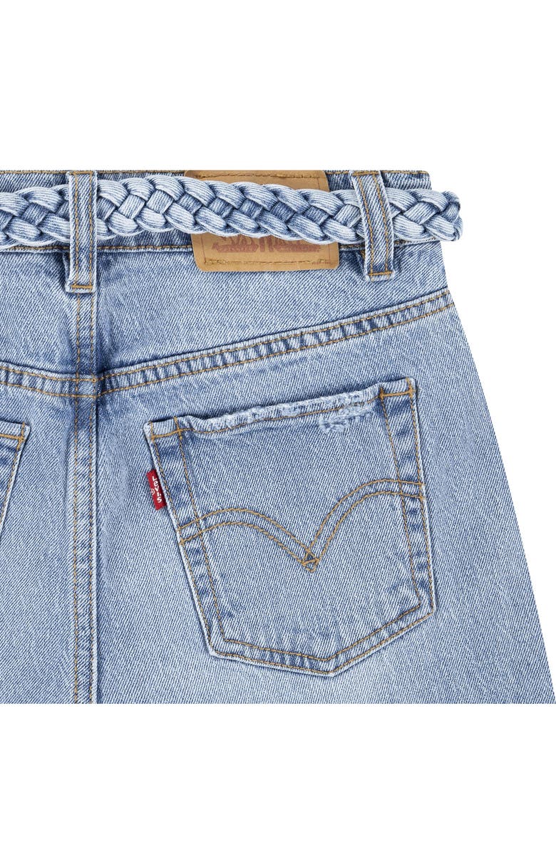 Levi's<sup>®</sup> Kids' Belted Cropped Jeans, Alternate, color, 