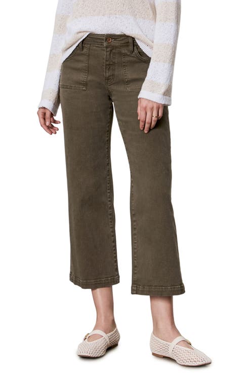 League Stretch Cotton Crop Utility Pants (Plus)
