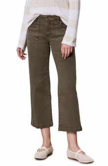 Sanctuary League Stretch Cotton Crop Utility Pants