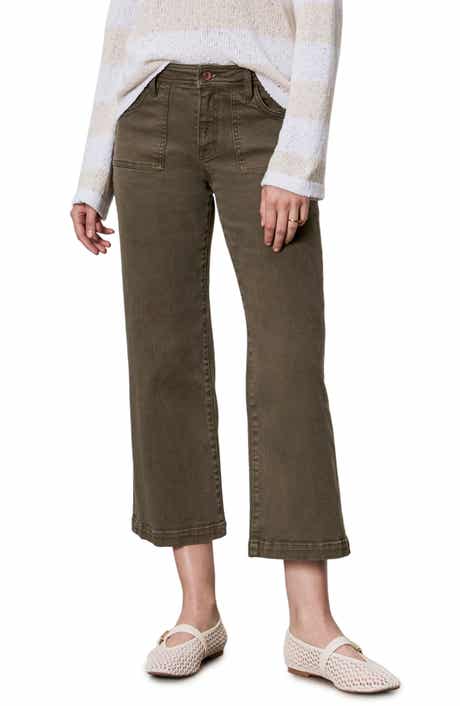 Sanctuary League Stretch Cotton Crop Utility Pants