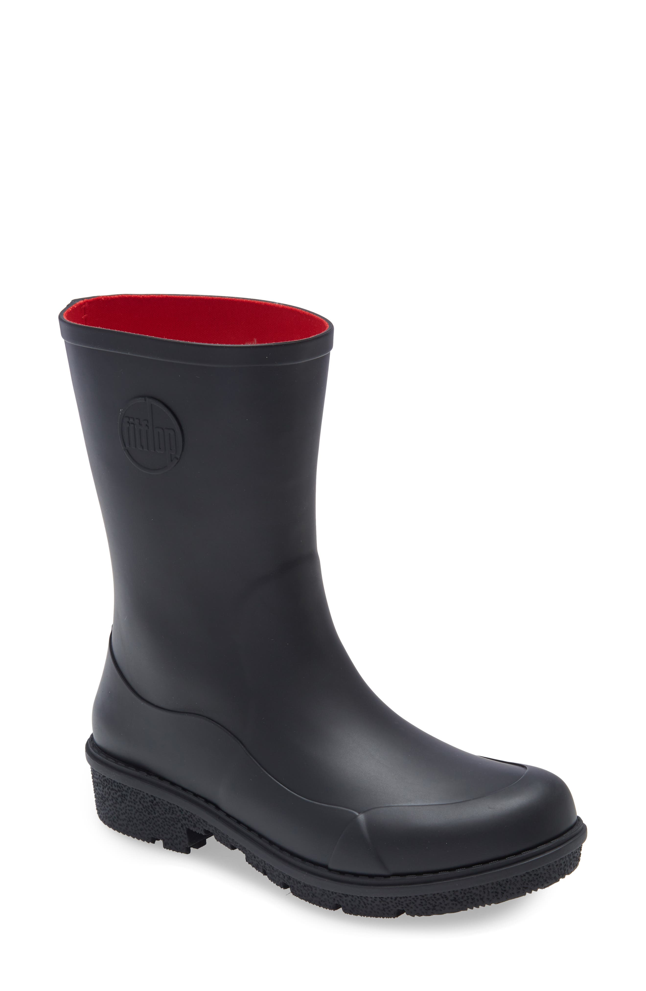 FitFlop WonderWelly Rain Boot, Main, color, 