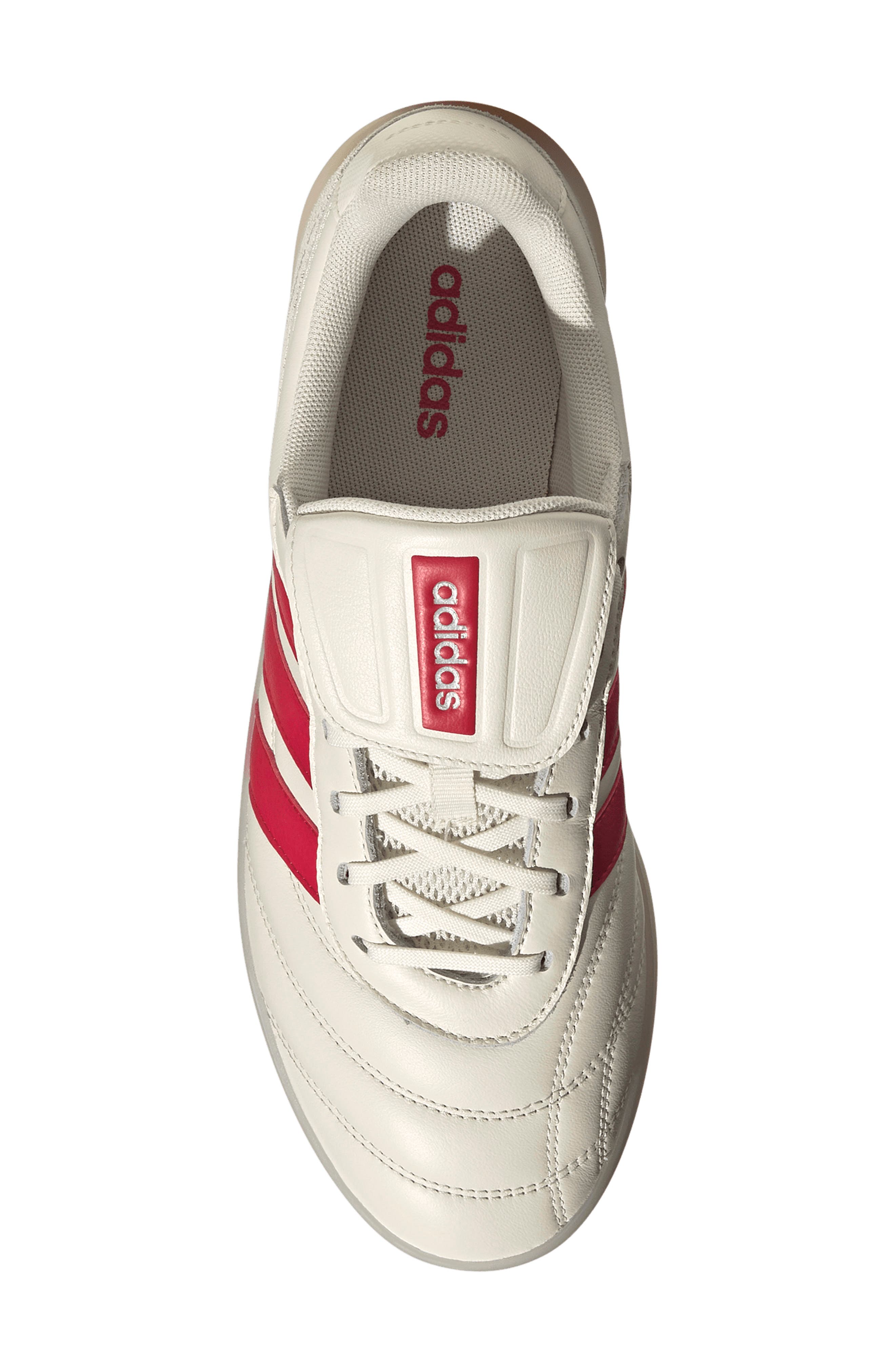 adidas Barreda Mundial Sneaker, Alternate, color, White/ Purrub/ Orbgry