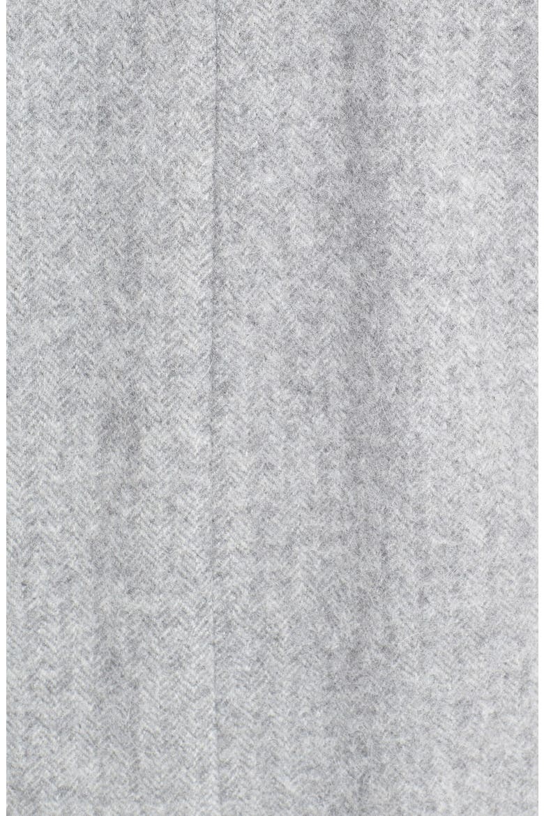 'Ray' Wool & Alpaca Coat, Alternate, color, GREY COMBO