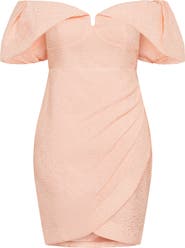City Chic Jez Off the Shoulder Minidress