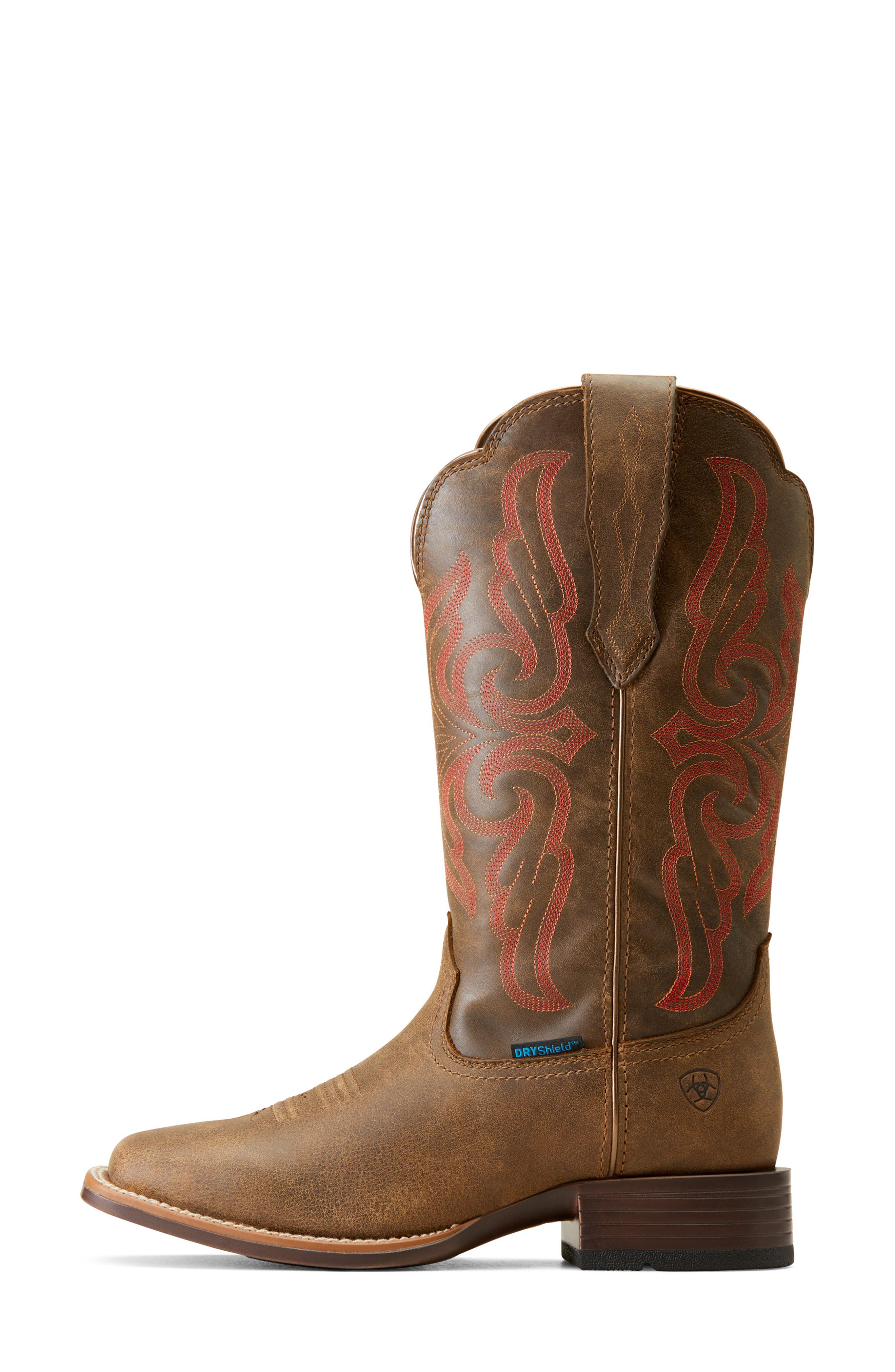 Ariat Primera StretchFit Waterproof Western Boot, Alternate, color, Brown