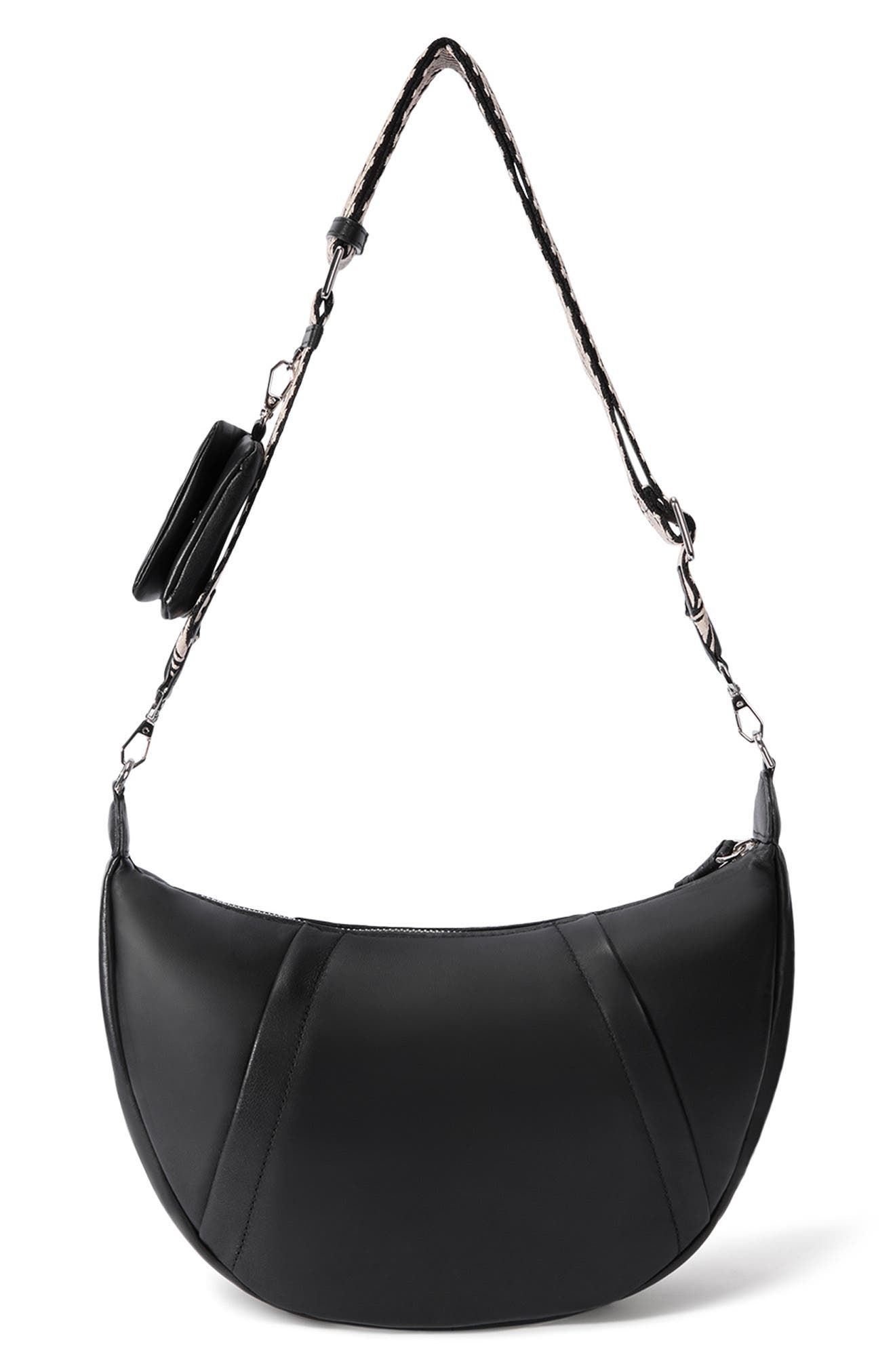 Oryany Leather Crossbody Bag, Alternate, color, Black
