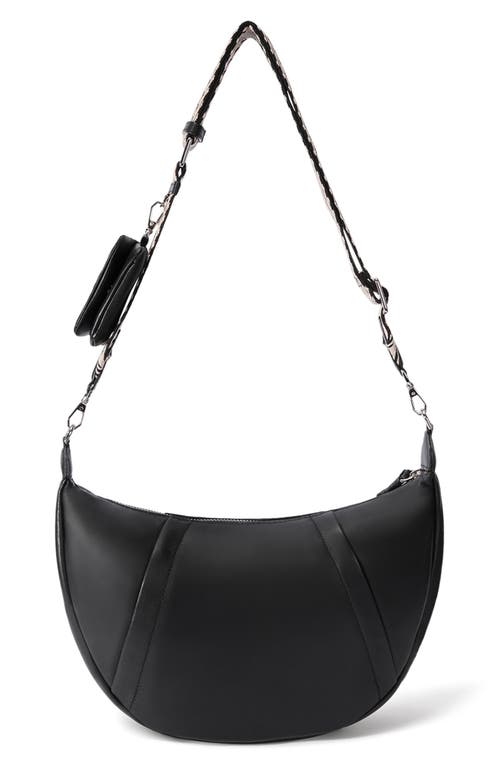 Oryany Leather Crossbody Bag In Black