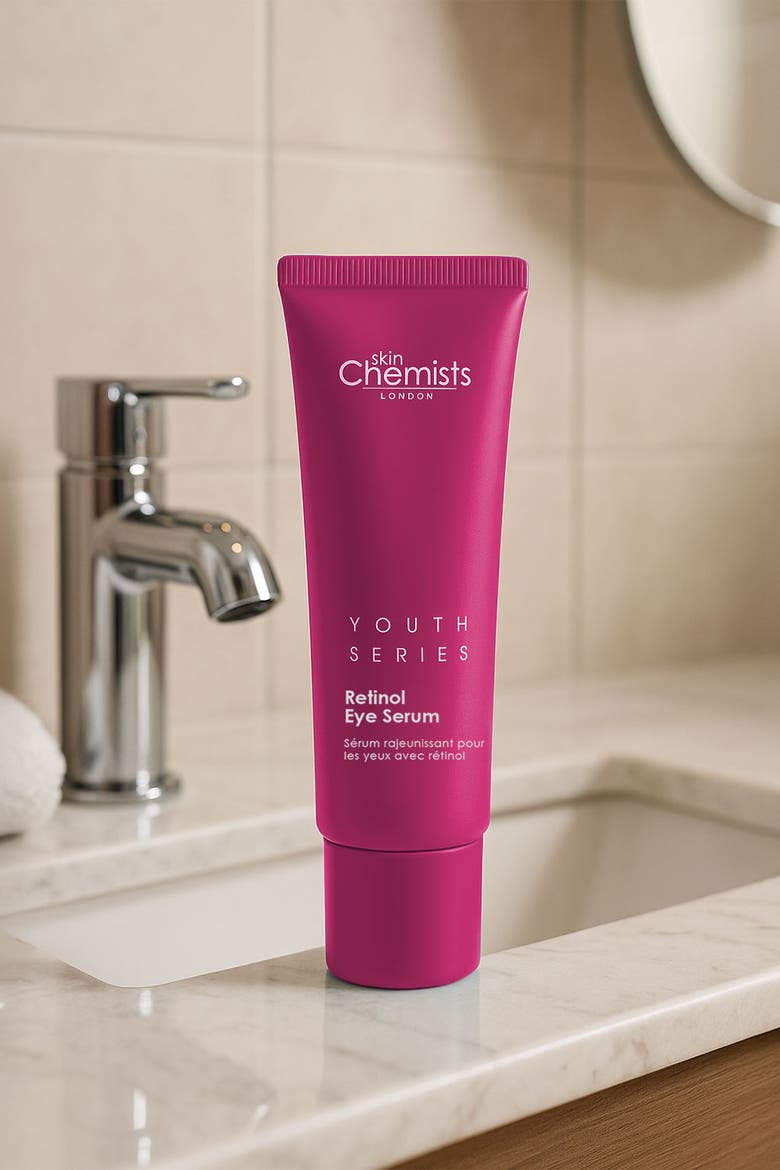 Youth Series Retinol & Bakuchiol Eye Serum 15ml for Fine Lines & Wrinkles, Loss of Firmness, Alternate, color, White