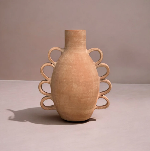 Meso Goods Erna Terracotta Vessel In Brown