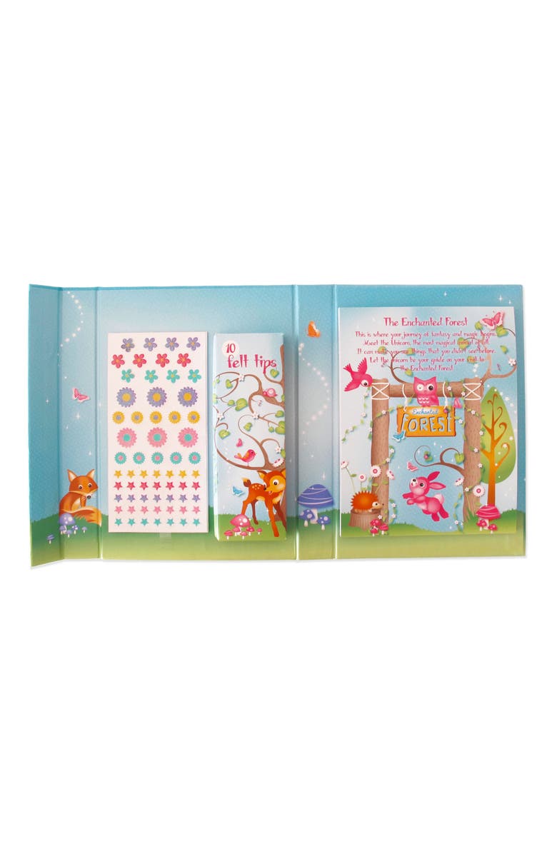 Fun2Give Enchanted Forest Art Kit With Mini Toy Pop Up, Alternate, color, Multicolored