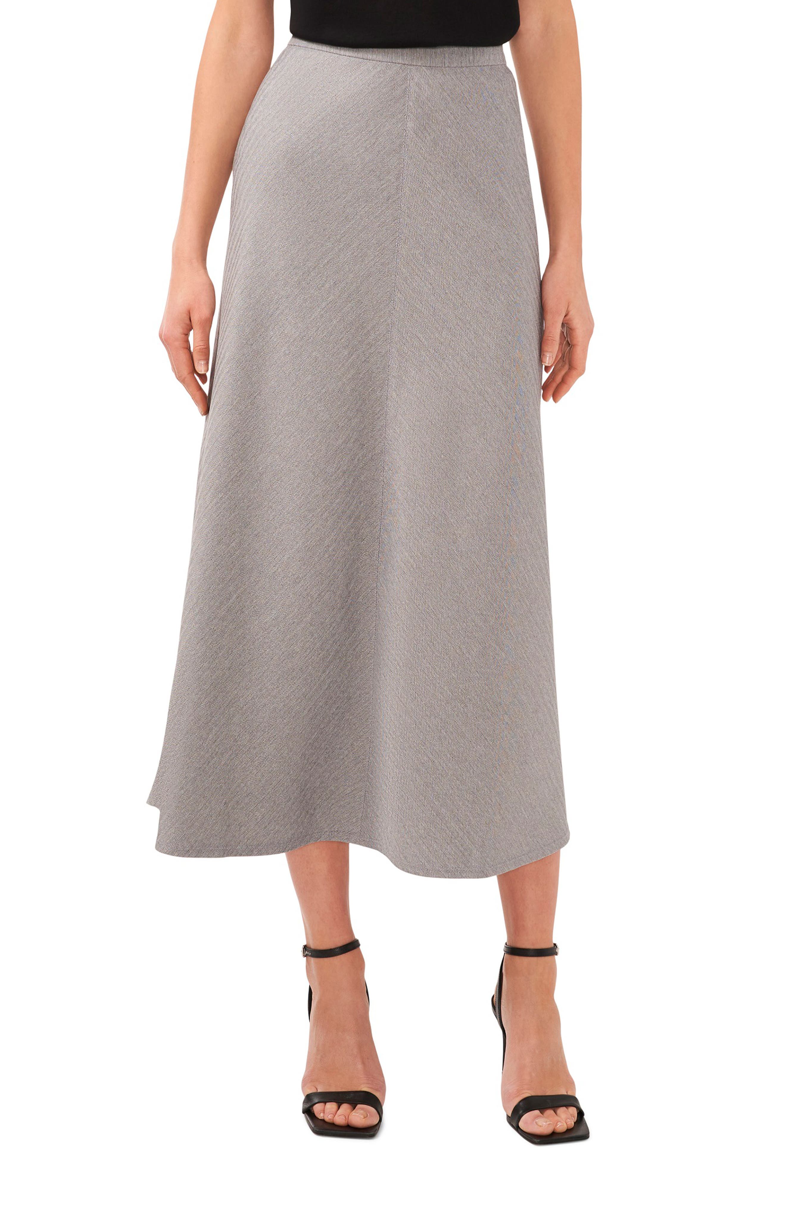 Halogen® Center Seam Midi Skirt