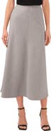 Halogen® Center Seam Midi Skirt