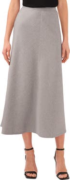 Halogen® Center Seam Midi Skirt
