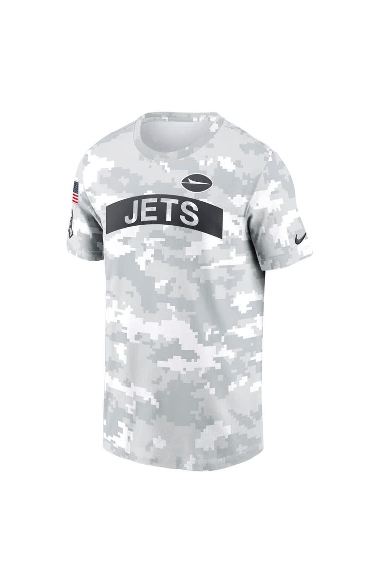 Nike Men's Nike Arctic Camo New York Jets 2024 Salute To Service Performance T-Shirt, Alternate, color, 