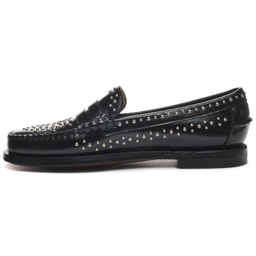 Sebago Moccasin With Hand-sewn Vamp And Rock-inspired Accents